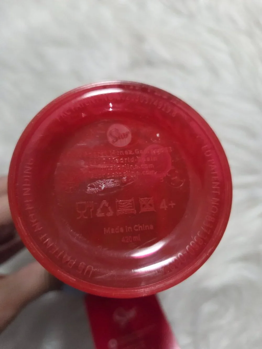 Stor Spiderman Straw Cup